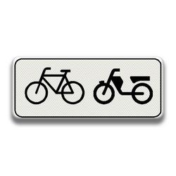 Verkeersbord RVV - OB04 Geldt alleen voor (brom)fietsers
